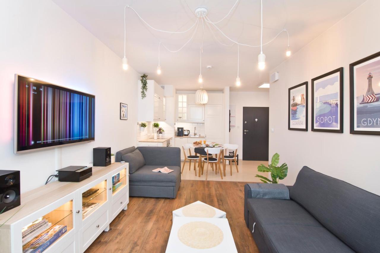Love In Gdansk Aon Apartments ภายนอก รูปภาพ